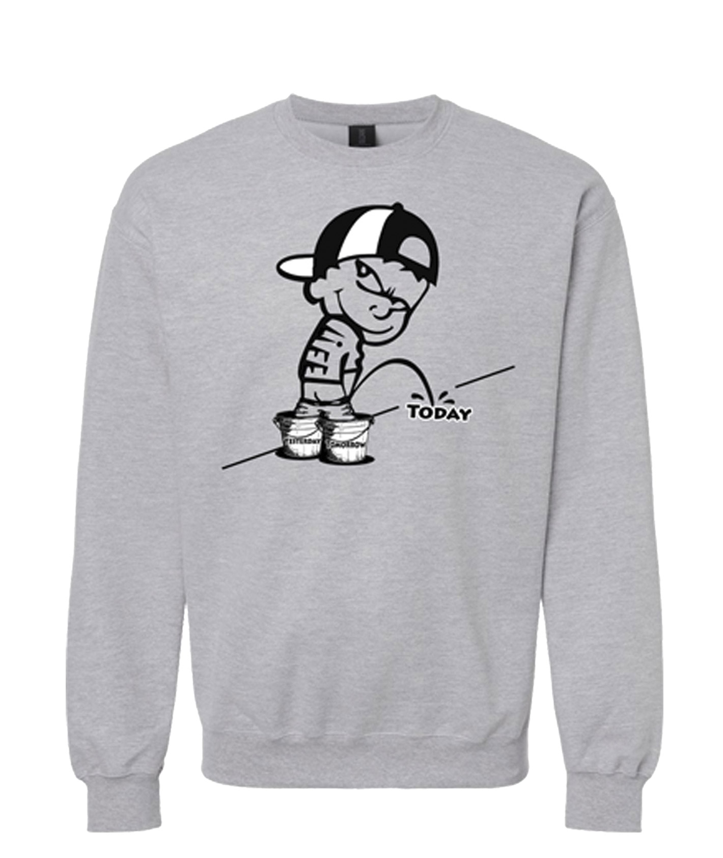 Love Hard Crewneck Fleece Sweatshirt